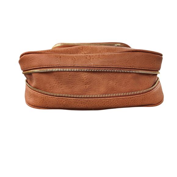 Moda Luxe Dandelion Vegan Leather Large Crossbody Messenger Bag - Picture 10 of 12